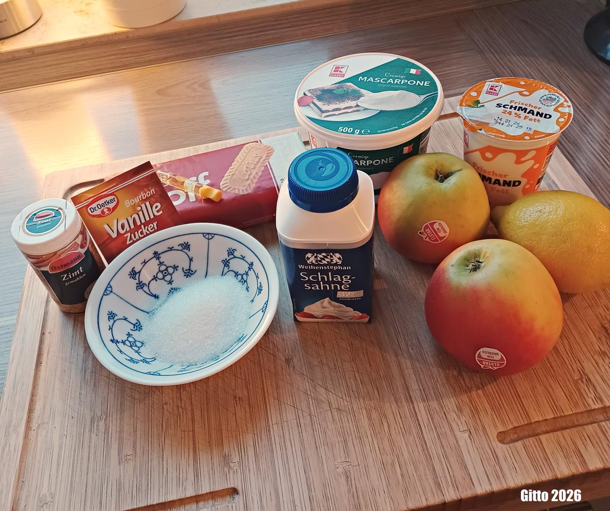 Rezept: Apfel-Mascarpone-Traum Bild Nr. 17690 Apfel-Mascarpone-Traum - Rezept - Bild Nr. 17690
