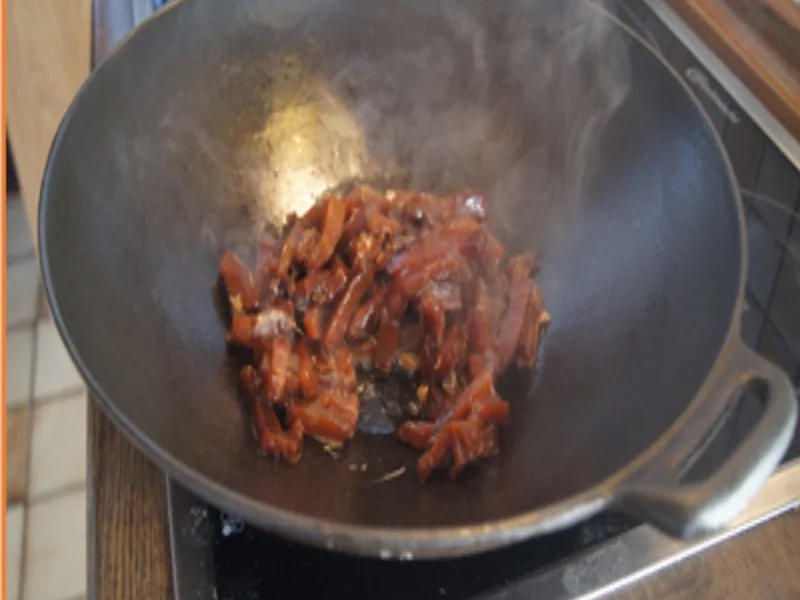 Mie-Nudeln mit Schweinefilet und Weißkohl - Rezept - Bild Nr. 17696