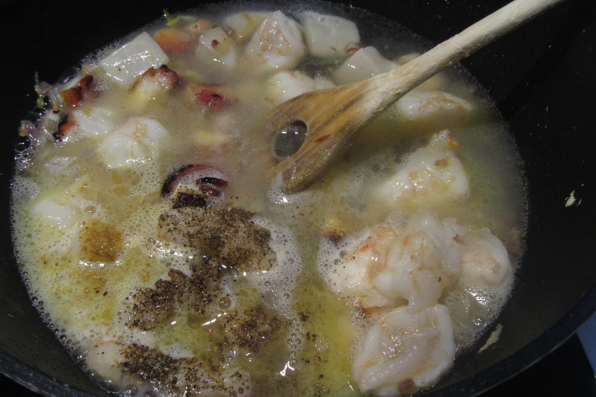 Pasta: Fusili mit Meeresfrüchten - Rezept - Bild Nr. 17697