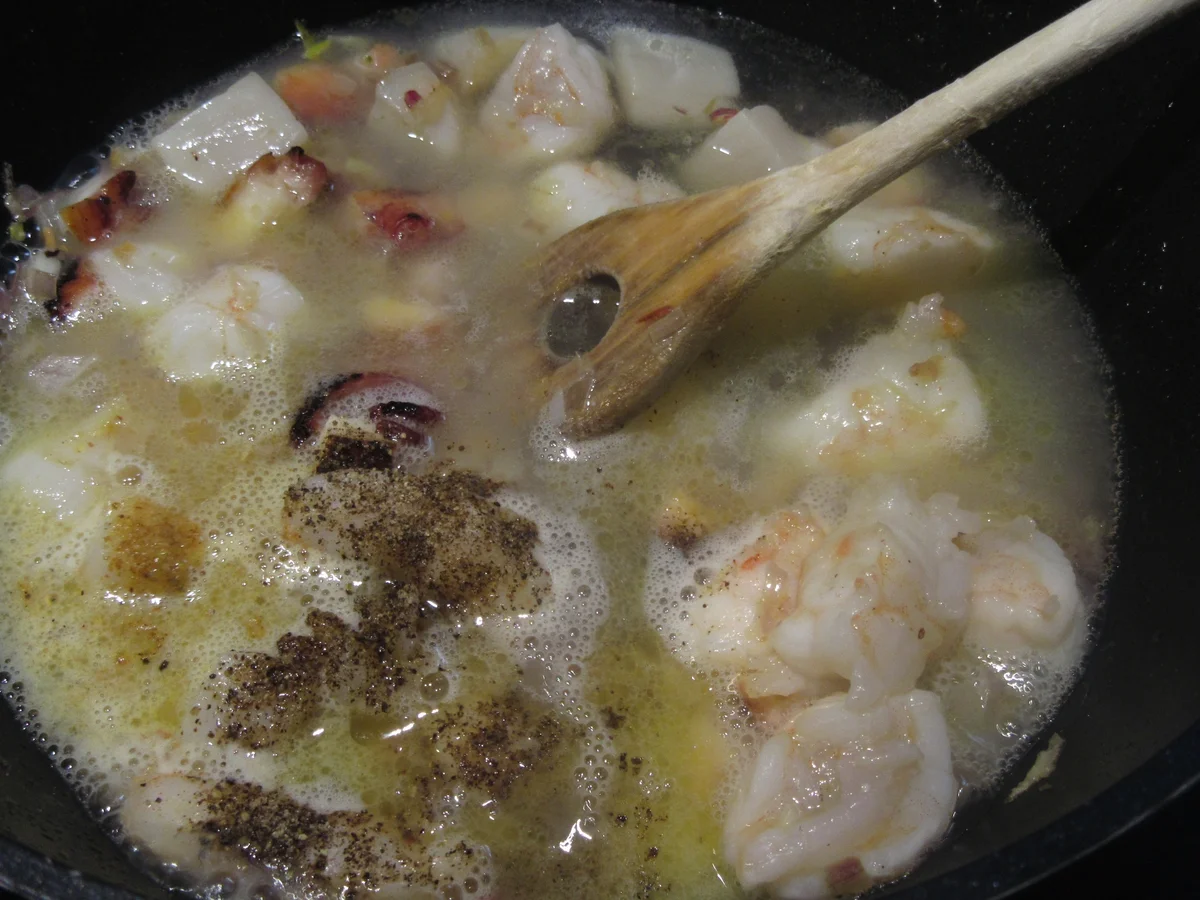Pasta: Fusili mit Meeresfrüchten - Rezept - Bild Nr. 17697