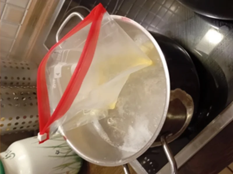 Maxi Suppe mit Hähnchenfleisch, Suppengemüse, Eierstich und Fadennudeln - Rezept - Bild Nr. 17701