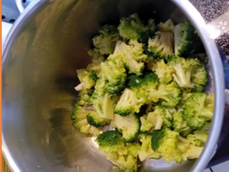 Hähnchenbrustfilet-Spieß mit würziger Auflage, Brokkoli und Möhren-Stampf - Rezept - Bild Nr. 14