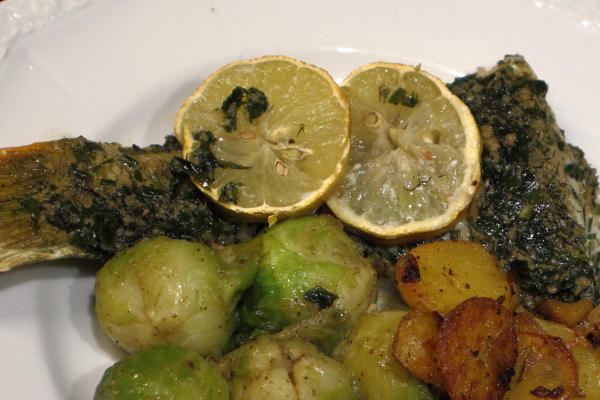 Fisch: Barsch aus dem Rohr - Rezept - Bild Nr. 2