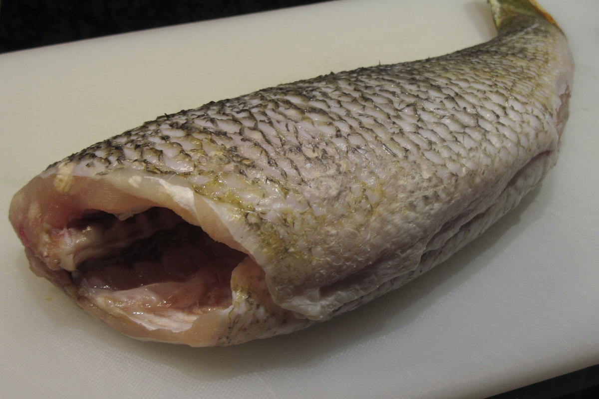 Fisch: Barsch aus dem Rohr - Rezept - Bild Nr. 3