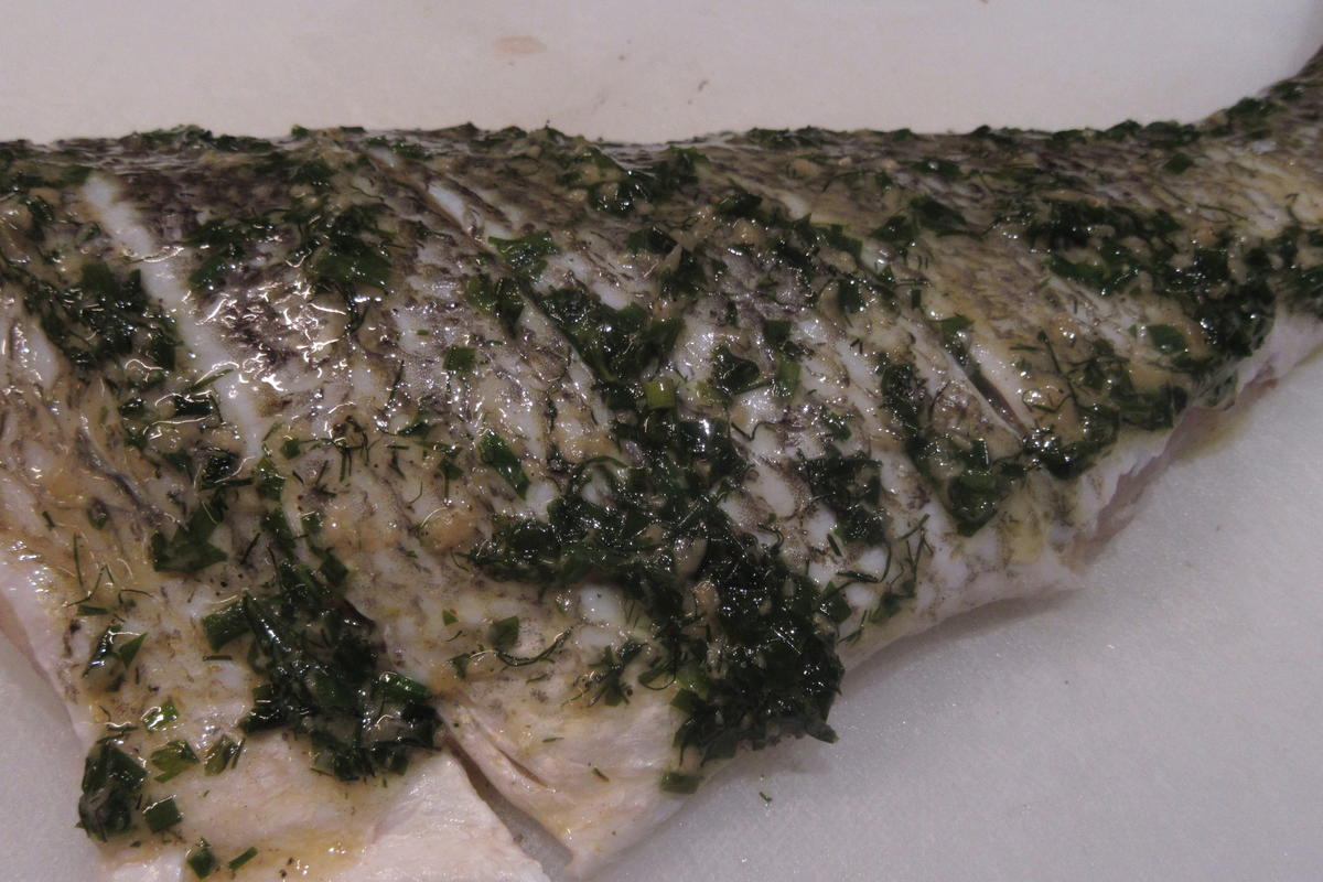 Fisch: Barsch aus dem Rohr - Rezept - Bild Nr. 5