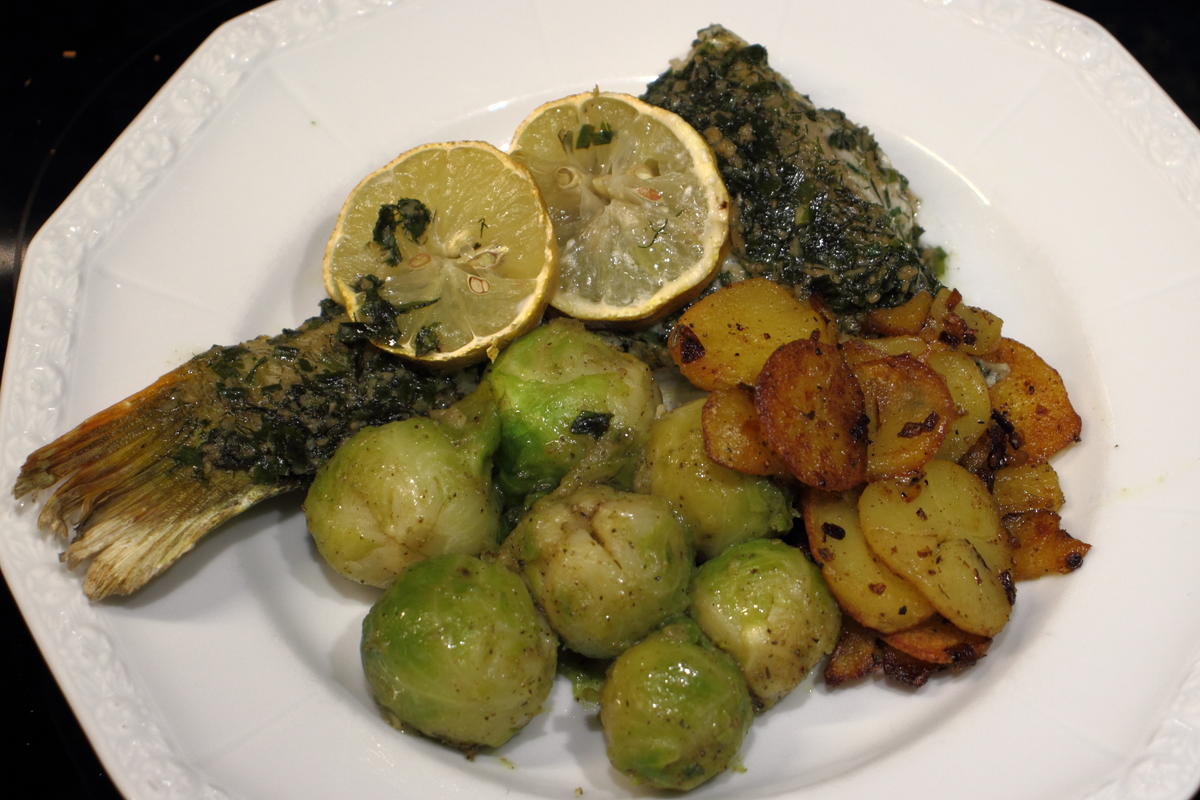 Fisch: Barsch aus dem Rohr - Rezept - Bild Nr. 7