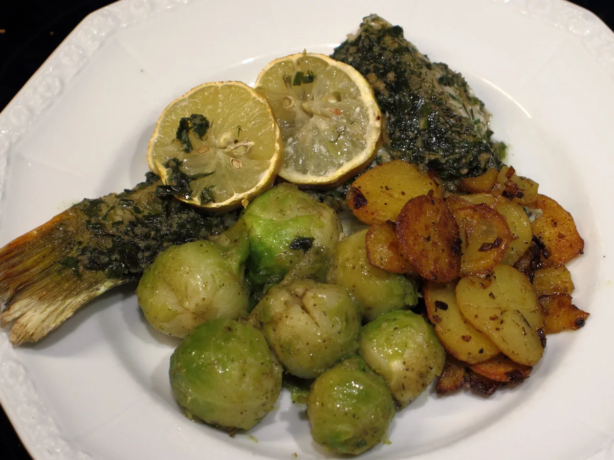 Rezept: Fisch: Barsch aus dem Rohr Bild Nr. 7 Fisch: Barsch aus dem Rohr - Rezept - Bild Nr. 7