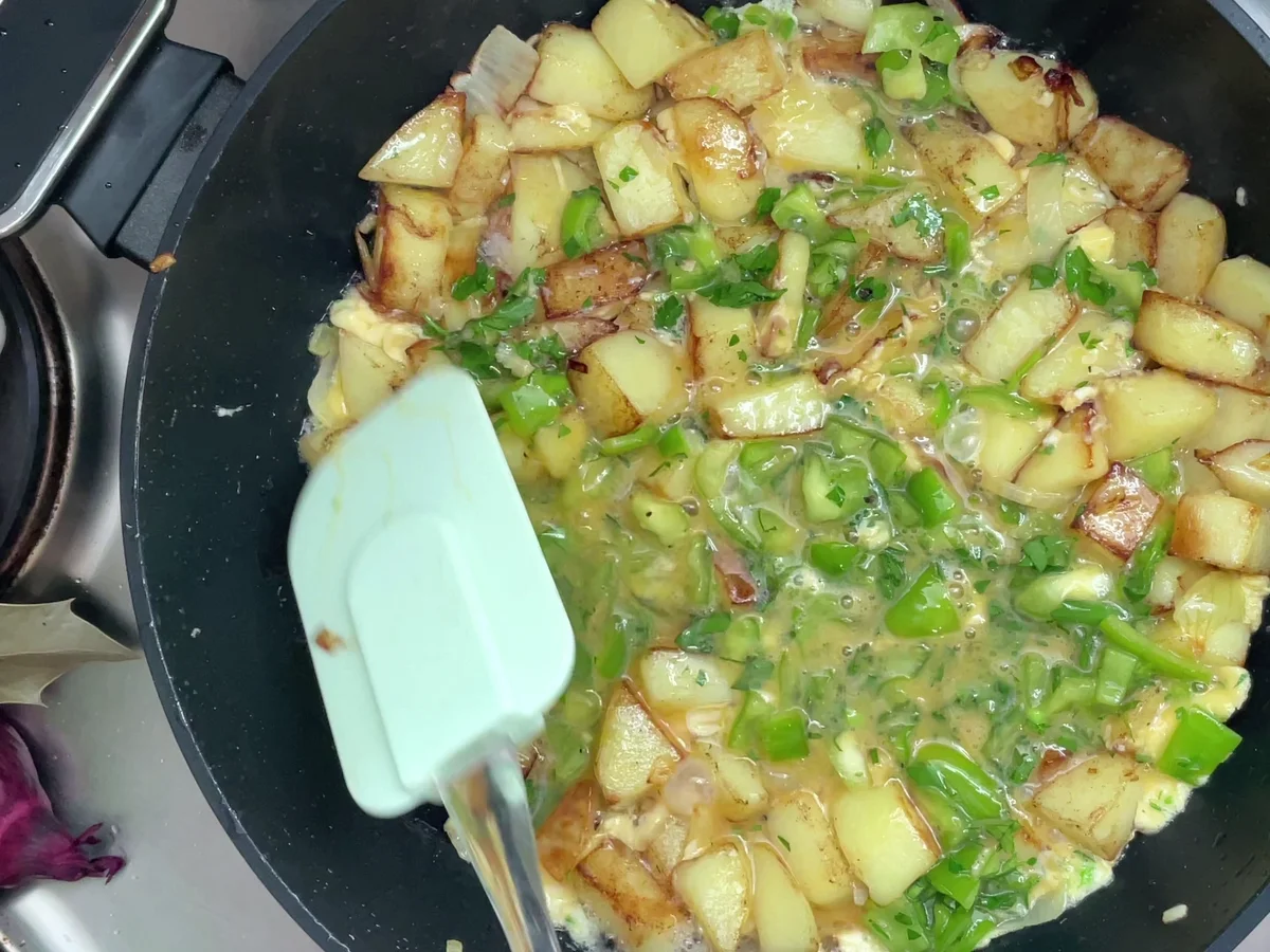 Rezept: Kartoffeln und Eier Rezept. Bild Nr. 17734 Kartoffeln und Eier Rezept. - Rezept - Bild Nr. 17734