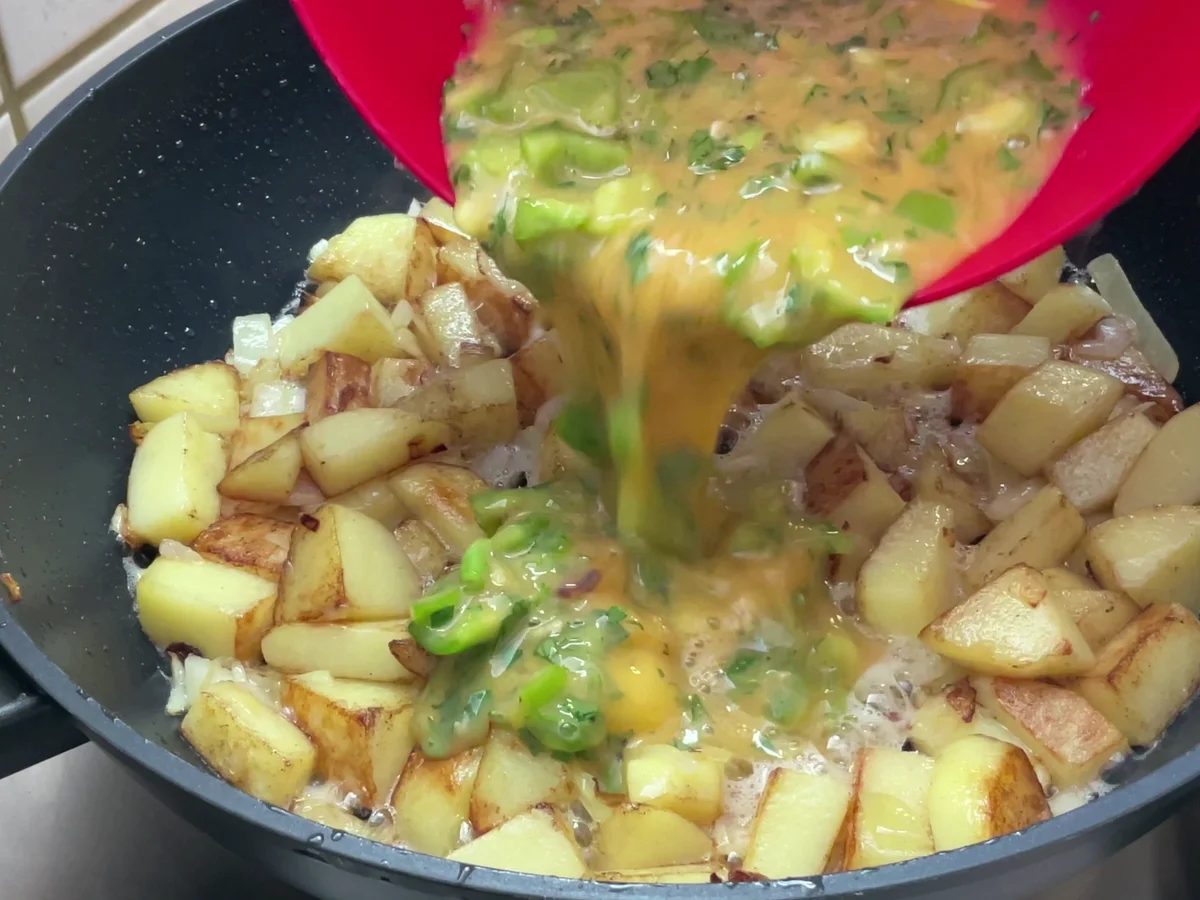 Rezept: Kartoffeln und Eier Rezept. Bild Nr. 17735 Kartoffeln und Eier Rezept. - Rezept - Bild Nr. 17735