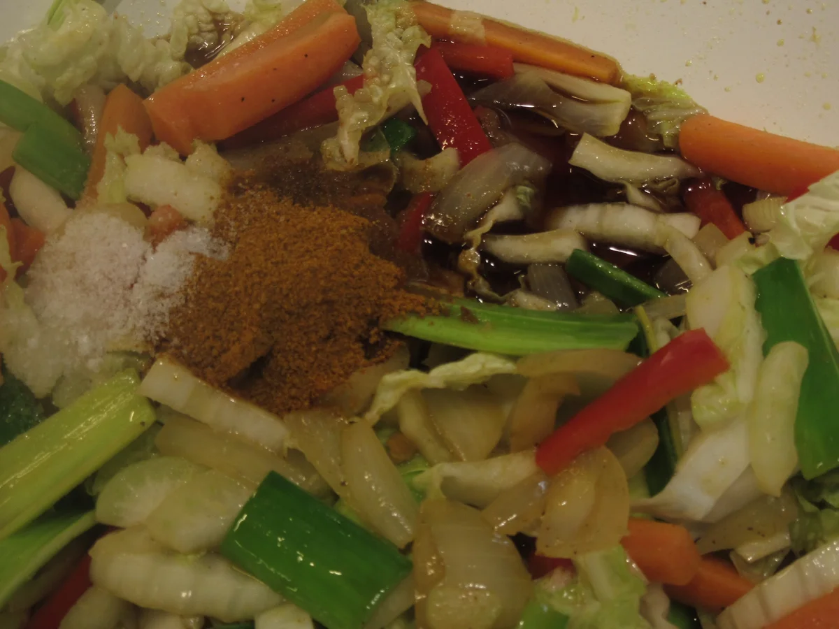 Fisch: Lachs und Rotbarsch mit Glasnudeln - Rezept - Bild Nr. 7