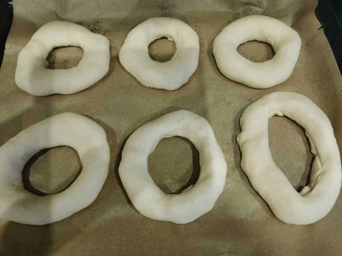 Rezept: Gefüllte Bagles / Teigringe Bild Nr. 17779 Gefüllte Bagles / Teigringe - Rezept - Bild Nr. 17779