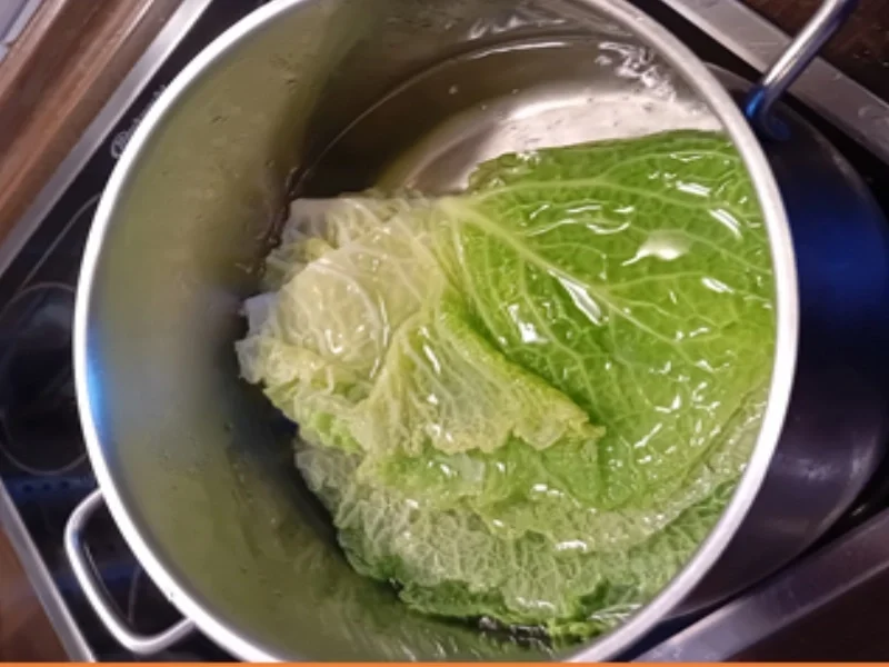 Rezept: Wirsingrouladen mit herzhafter Rahmsauce, Honig-Bundmöhren und Drillingen Bild Nr. 17814 Wirsingrouladen mit herzhafter Rahmsauce, Honig-Bundmöhren und Drillingen - Rezept - Bild Nr. 17814