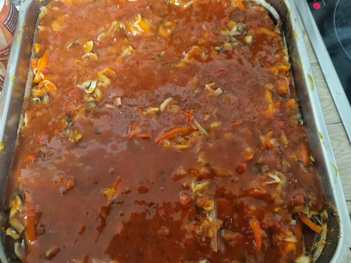 Schnitzelpfanne mit Käse überbacken - Rezept - Bild Nr. 17829