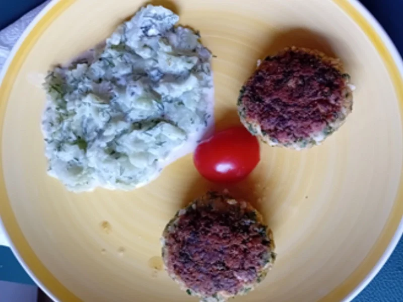 Eierbuletten mit Gurkensalat - Rezept - Bild Nr. 17856