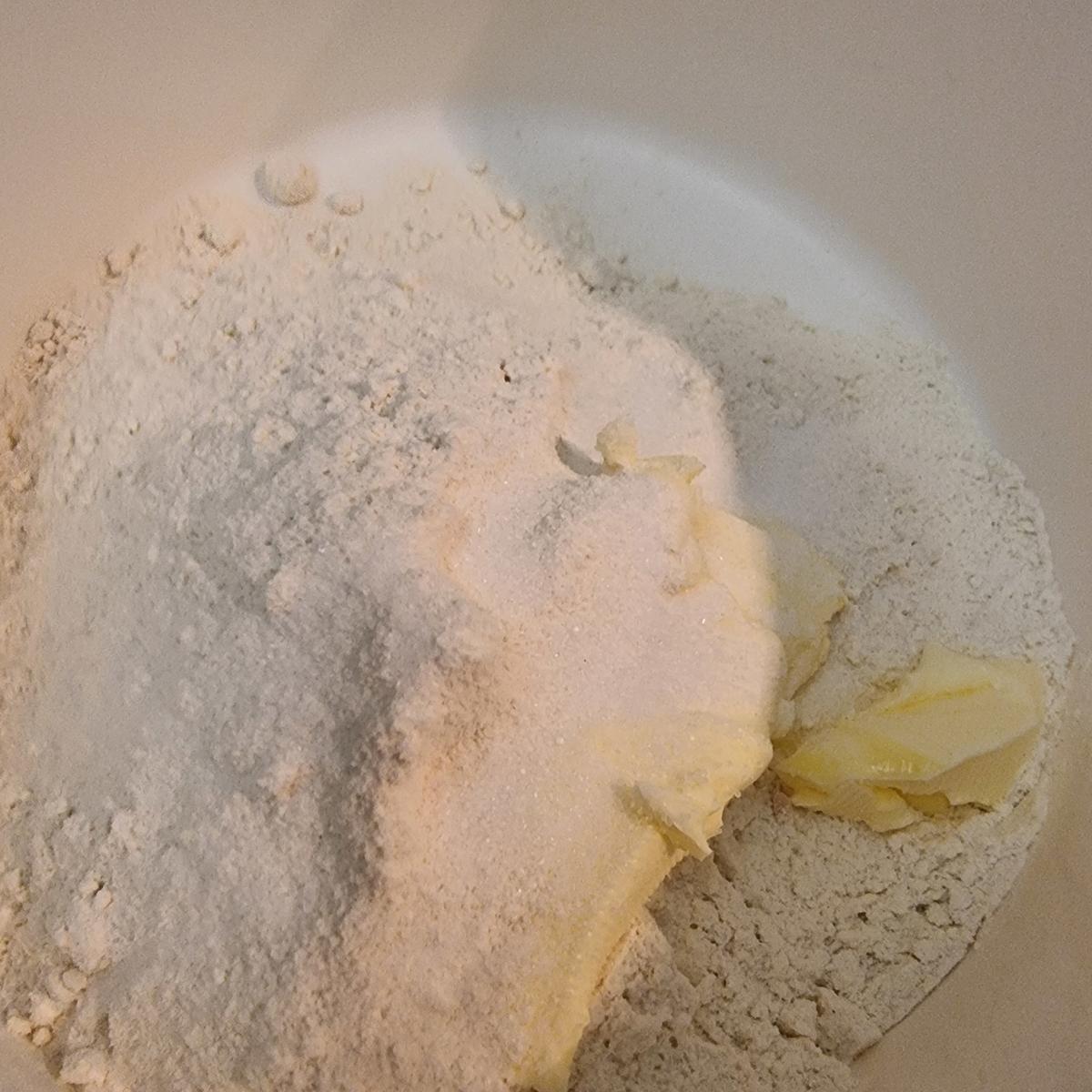 Langos mit Creme -fraiche und Feta - Rezept - Bild Nr. 17842