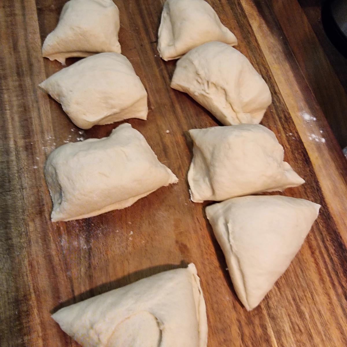 Langos mit Creme -fraiche und Feta - Rezept - Bild Nr. 17846