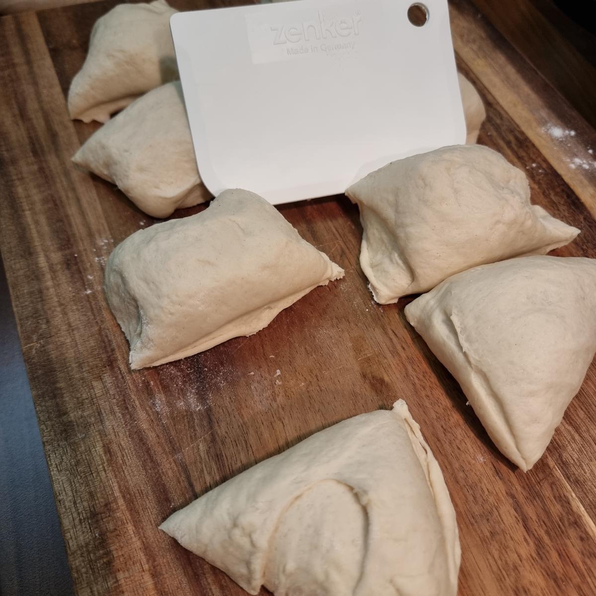 Langos mit Creme -fraiche und Feta - Rezept - Bild Nr. 17847