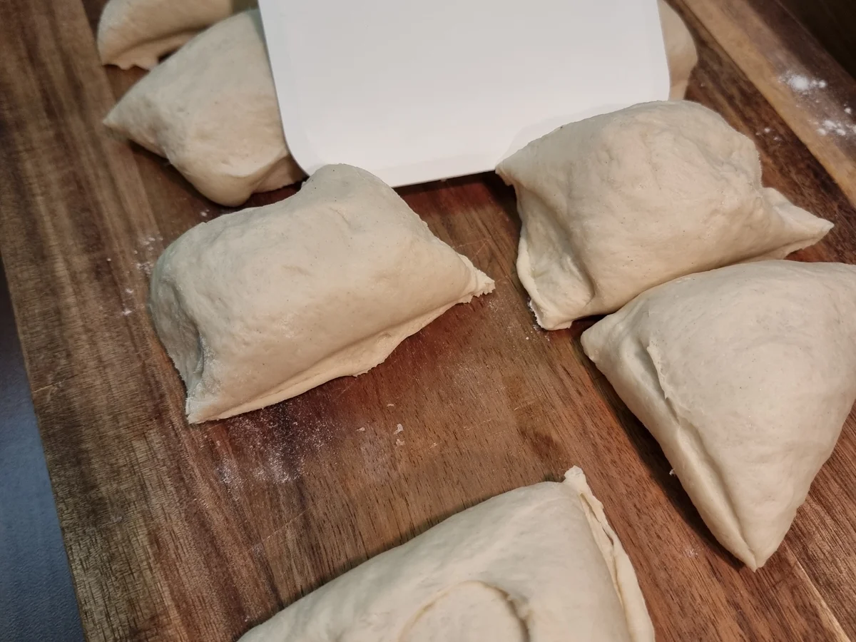 Langos mit Creme -fraiche und Feta - Rezept - Bild Nr. 17847