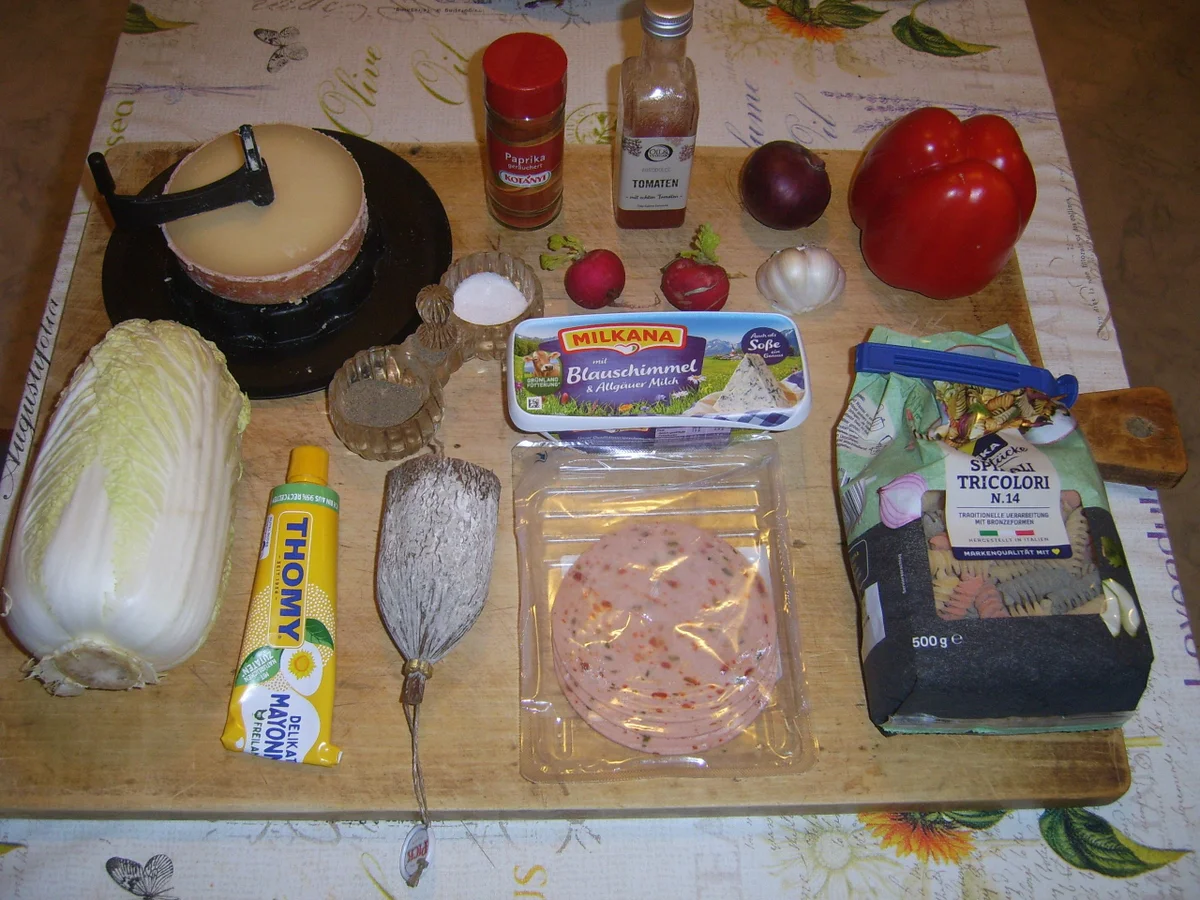 Bunter Nudelsalat ungarischer Art - Rezept - Bild Nr. 2