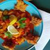 Seelachfilet frittiert mit Paprikamix süß-sauer - Rezept - Bild Nr. 17841