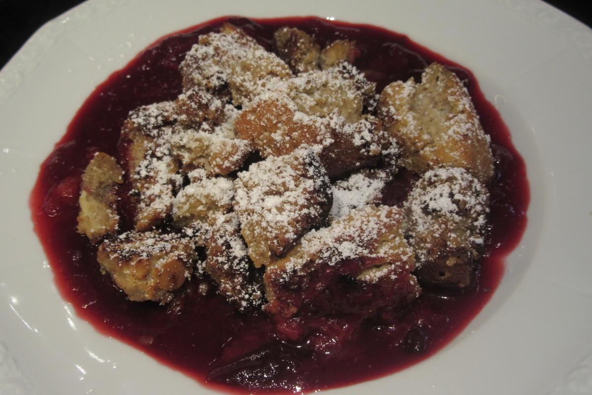 Rezept: Pfannkuchen: Buchweizenkaiserschmarrn Bild Nr. 17841 Pfannkuchen: Buchweizenkaiserschmarrn - Rezept - Bild Nr. 17841