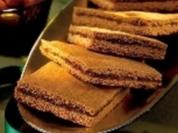 Gefüllte Lebkuchenschnitten - Rezept