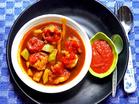 Scharfe Garnelensuppe mit Avocado und würzig-mildem Sambal - Rezept - Bild Nr. 17845