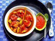 Scharfe Garnelensuppe mit Avocado und würzig-mildem Sambal - Rezept - Bild Nr. 17845