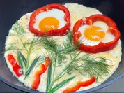 Valentinstagsfrühstück | Spiegelei-Blume - Rezept - Bild Nr. 17845