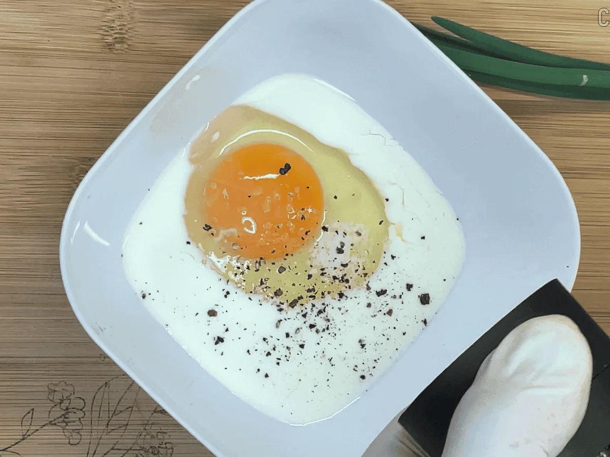 Valentinstagsfrühstück | Spiegelei-Blume - Rezept - Bild Nr. 17846