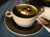 Erbsencreme mit Steckrübe - Rezept