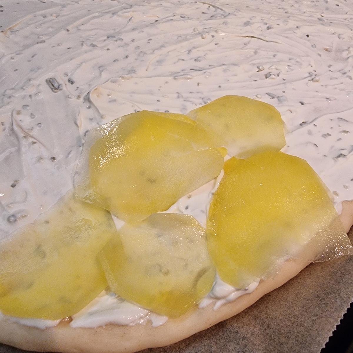 Rezept: Pinsa Bianca Bild Nr. 17862 Pinsa Bianca - Rezept - Bild Nr. 17862