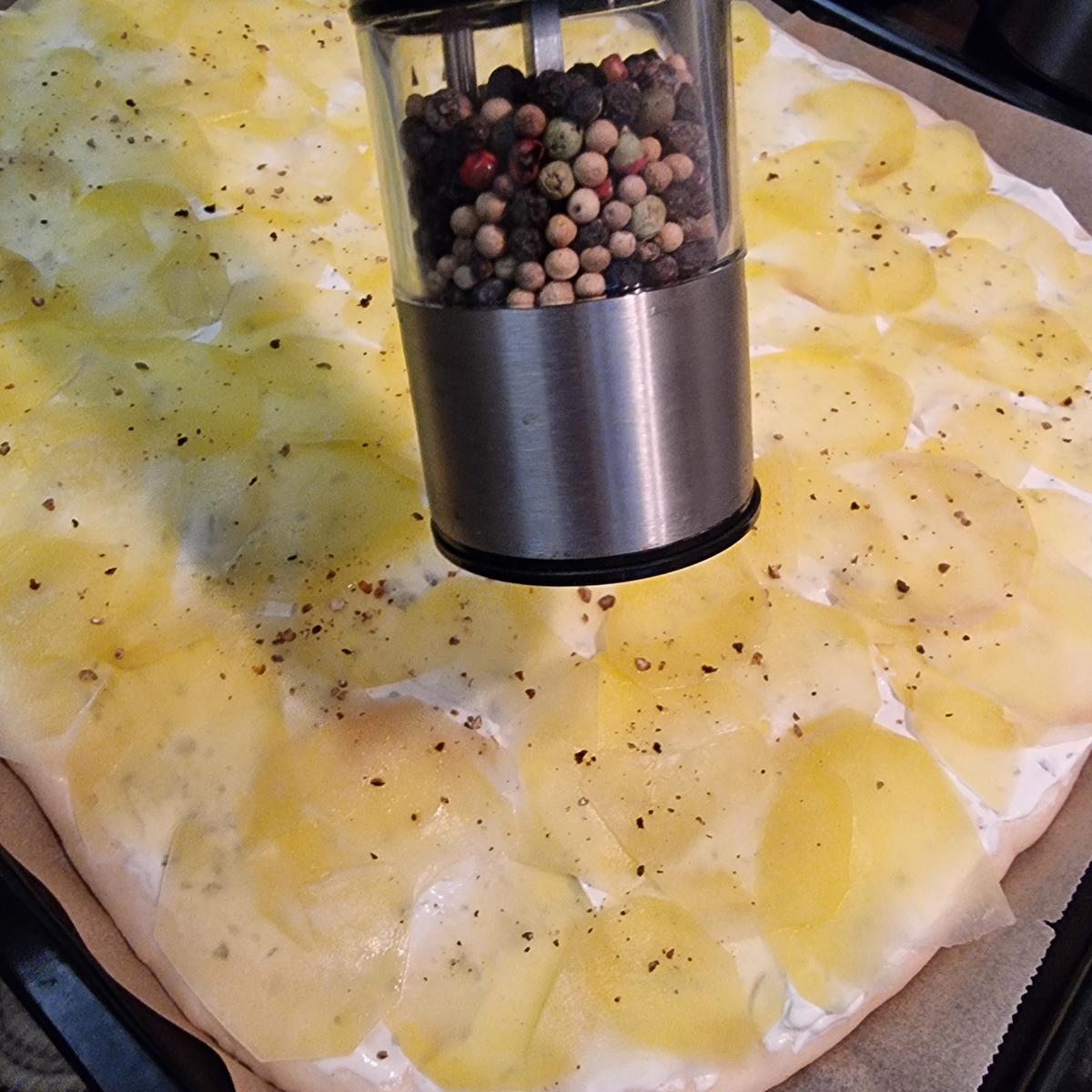 Rezept: Pinsa Bianca Bild Nr. 17863 Pinsa Bianca - Rezept - Bild Nr. 17863