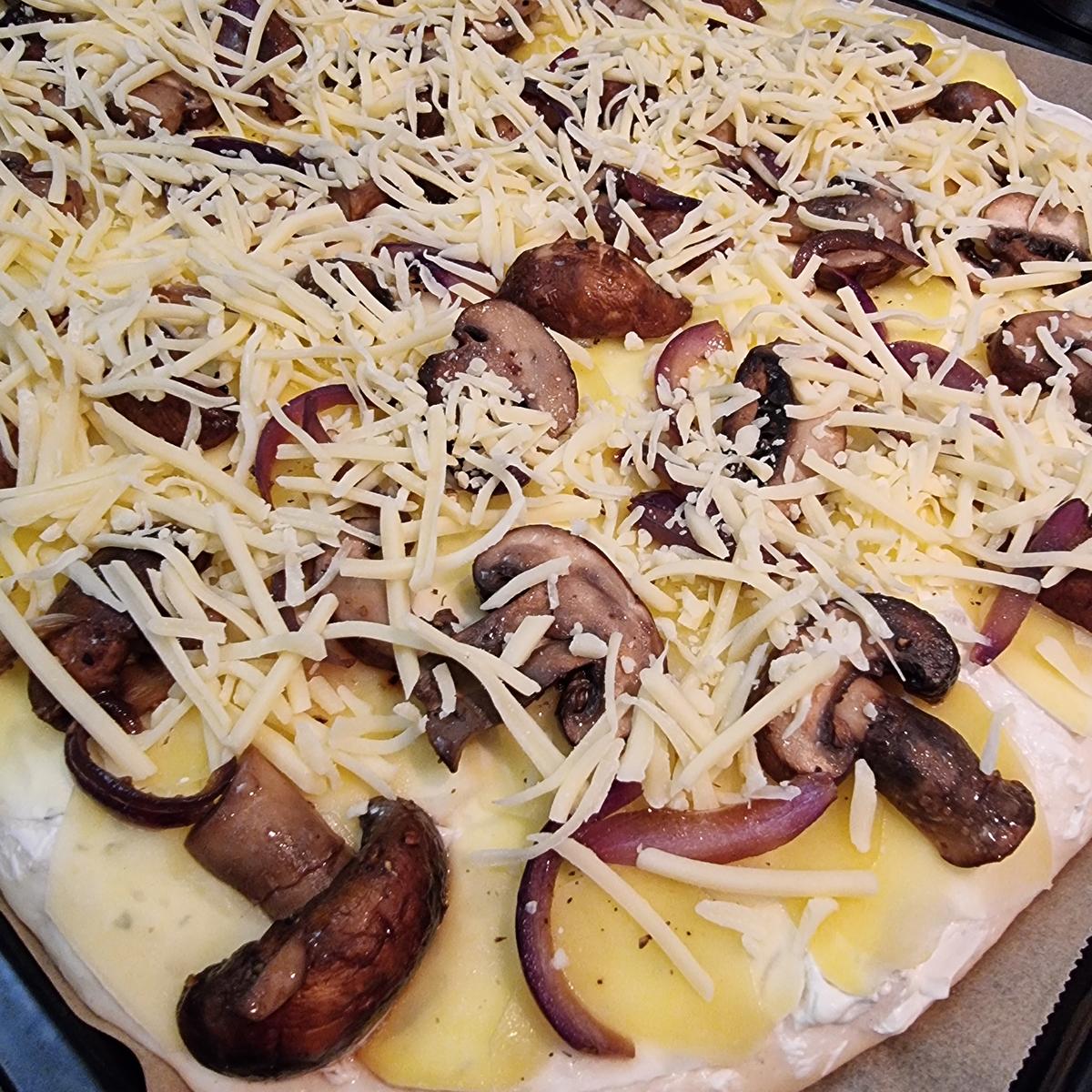 Rezept: Pinsa Bianca Bild Nr. 17867 Pinsa Bianca - Rezept - Bild Nr. 17867