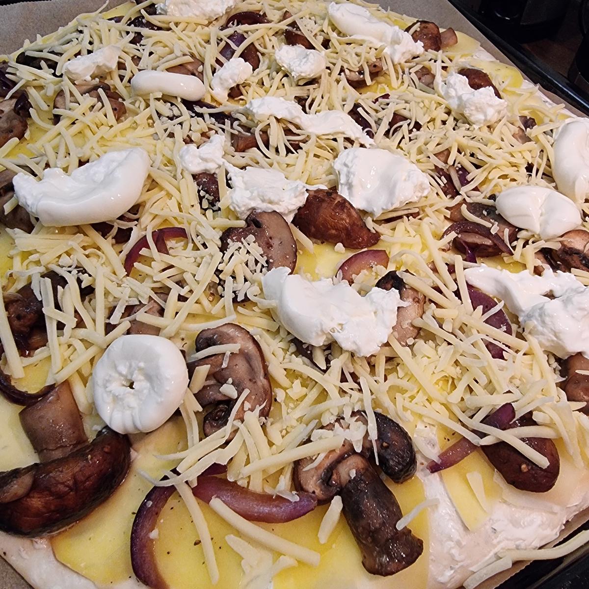 Rezept: Pinsa Bianca Bild Nr. 17868 Pinsa Bianca - Rezept - Bild Nr. 17868