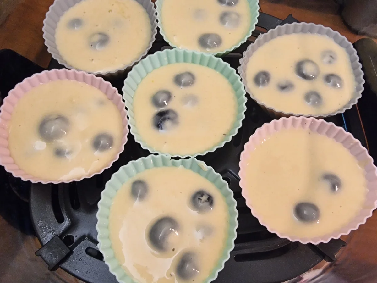 Blaubeer -Muffins im Ninja Crispi - Rezept - Bild Nr. 17850