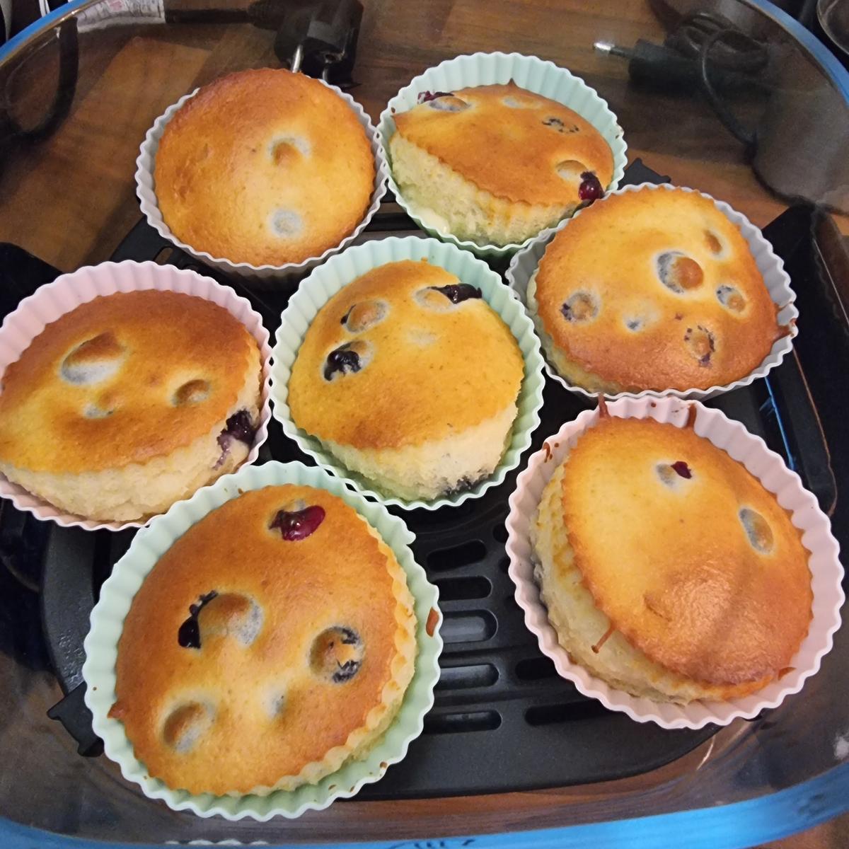 Blaubeer -Muffins im Ninja Crispi - Rezept - Bild Nr. 17851