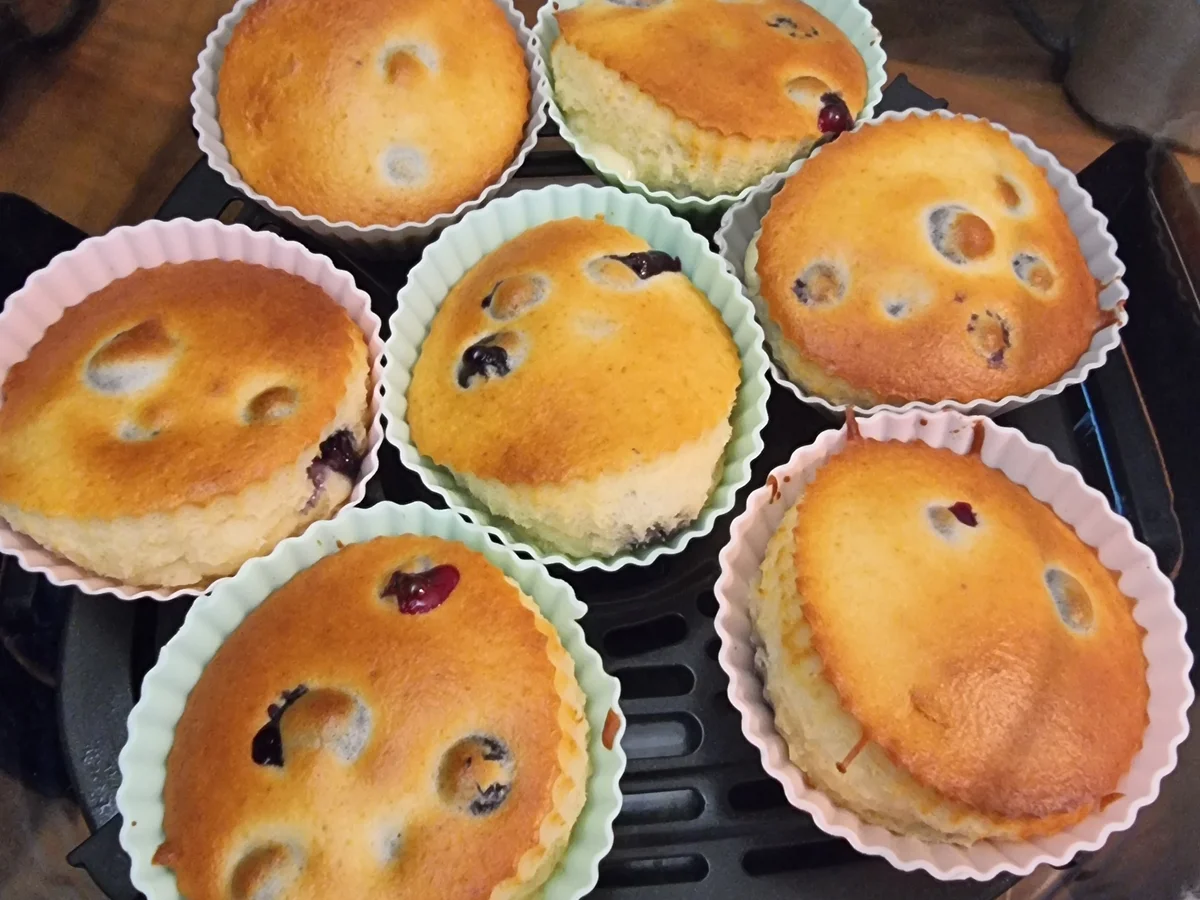 Blaubeer -Muffins im Ninja Crispi - Rezept - Bild Nr. 17851