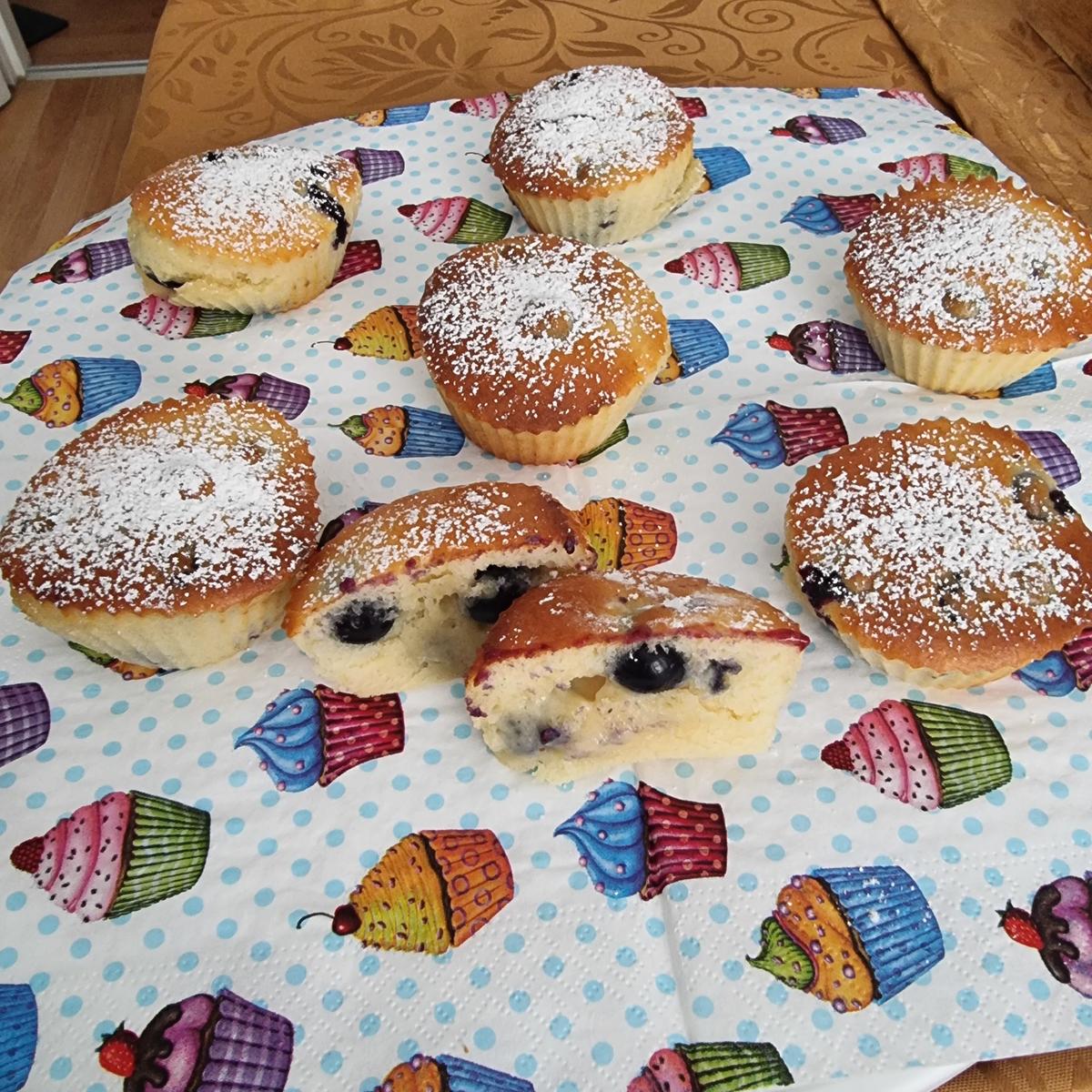 Blaubeer -Muffins im Ninja Crispi - Rezept - Bild Nr. 17853