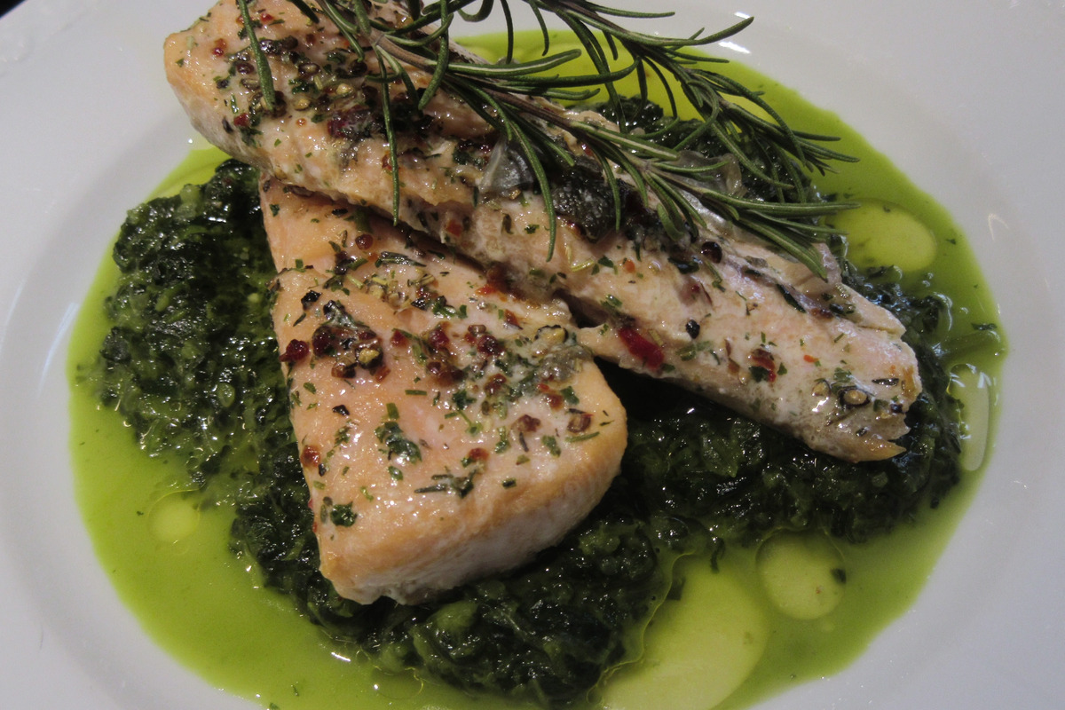 Fisch: Irischer Kräuterpfeffer-Saibling - Rezept - Bild Nr. 2