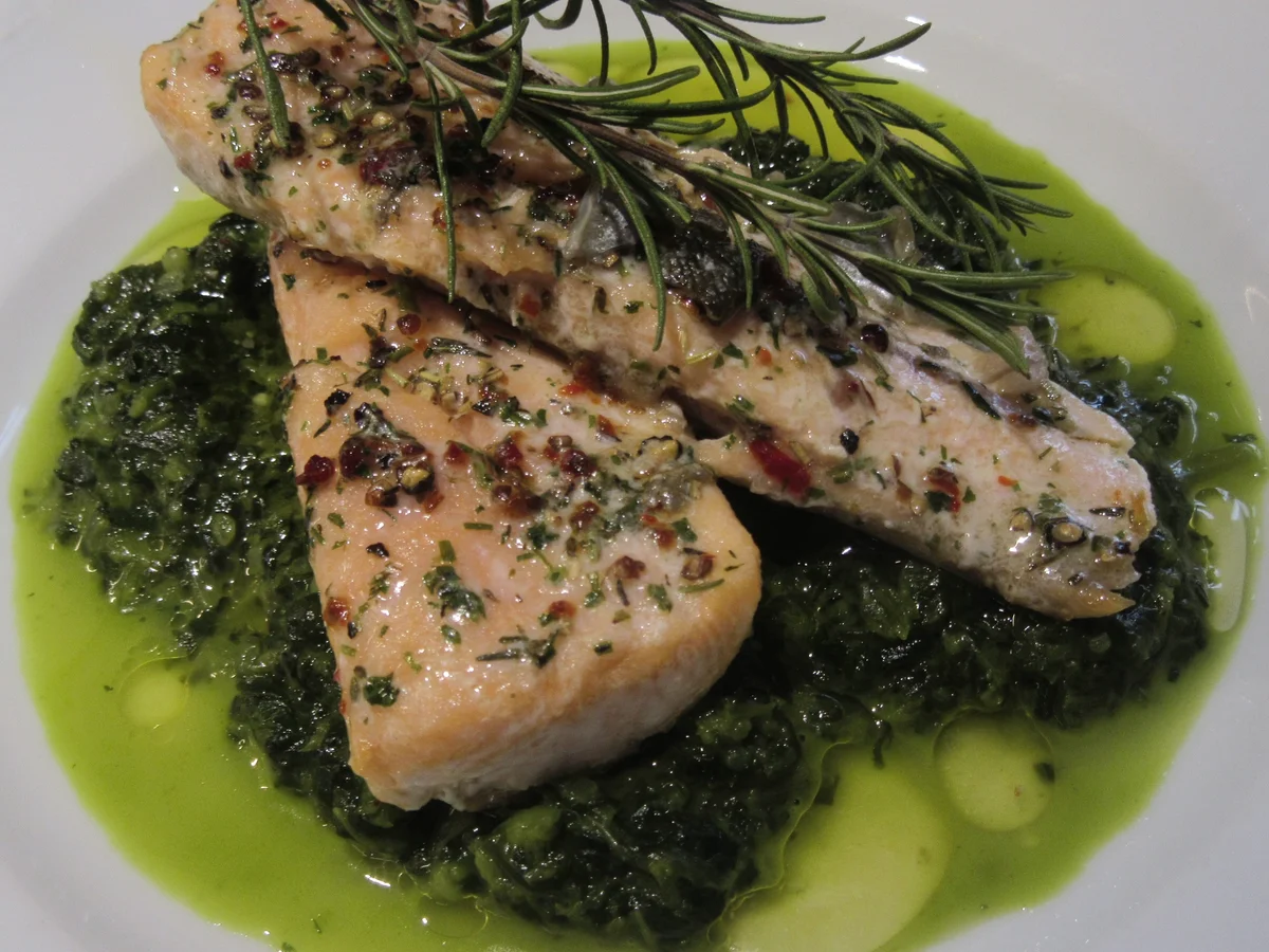 Fisch: Irischer Kräuterpfeffer-Saibling - Rezept - Bild Nr. 2