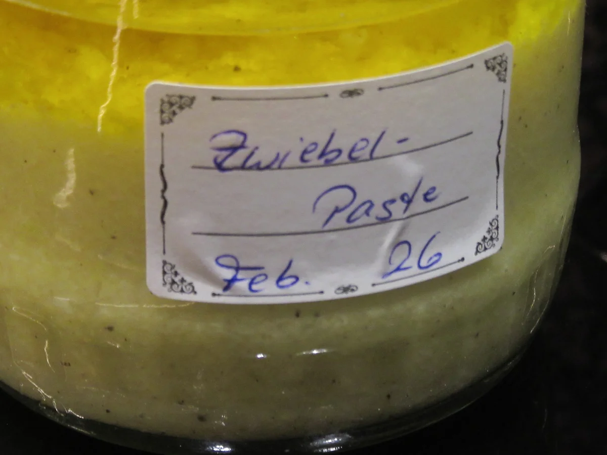 Rezept: Vorrat: Zwiebelpaste Bild Nr. 17855 Vorrat: Zwiebelpaste - Rezept - Bild Nr. 17855