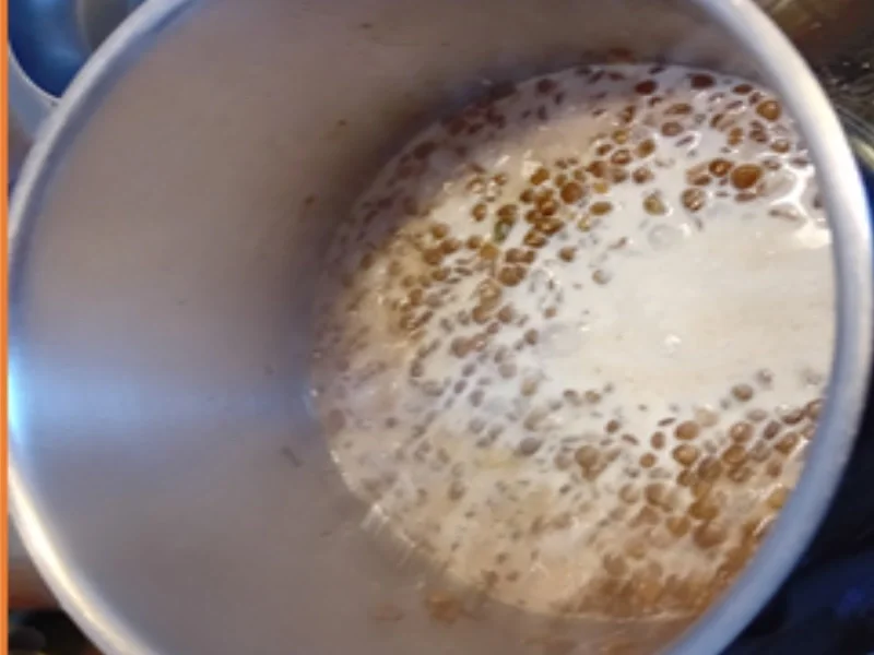 Rezept: Linsenpüree mit Spiegelei und Spreewälder-Gewürzgurke Bild Nr. 17885 Linsenpüree mit Spiegelei und Spreewälder-Gewürzgurke - Rezept - Bild Nr. 17885