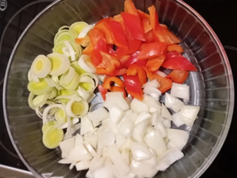 Gemüsemix süß-sauer mit Basmatireis - Rezept - Bild Nr. 17884