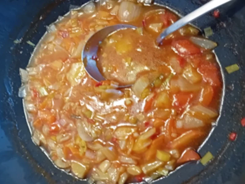 Gemüsemix süß-sauer mit Basmatireis - Rezept - Bild Nr. 17892