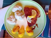 Putenschnitzel mit Sauce Hollandaise, Blumenkohl und Drillingen - Rezept - Bild Nr. 2