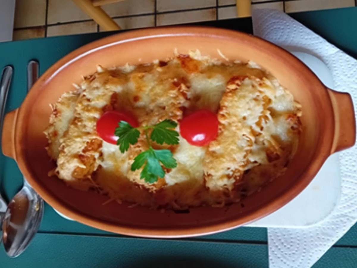 Rezept: Fischstäbchen auf Gemüsereis Bild Nr. 3 Fischstäbchen auf Gemüsereis - Rezept - Bild Nr. 3