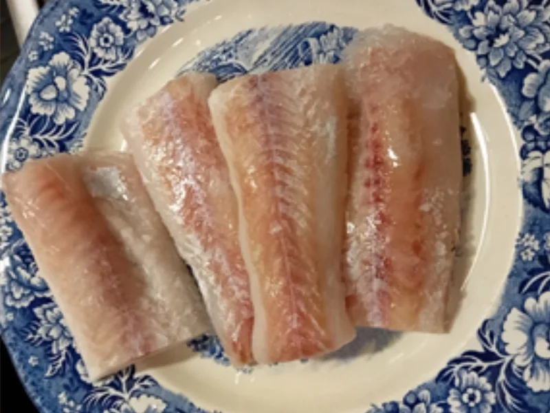 Seelachsfilet auf Senf-Zwiebel-Möhren-Kohlrabi-Gemüse - Rezept - Bild Nr. 4