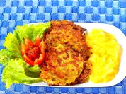 Exotisch-würzige Kartoffelpuffer mit süß-saurem Envy-Apfelmus - Rezept - Bild Nr. 17890