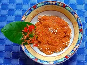 Würzig scharfer Erdnuss-Dip alla Batagor Lombok —  Sambal kacang Batagor Lombok - Rezept - Bild Nr. 17890